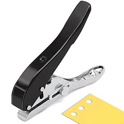 Jeemiter Hole Punch 1/4 inch 6mm Single Hole Punch,Heavy Duty Hole Puncher  Single,Paper Punch Portable Hand Held Long Hole Punch for Tags Paper Cards  Plastic Cardboard - Yahoo Shopping