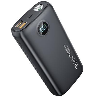  50000mAh Power Bank, 22.5W PD USB-C Quick Charge Portable  Charger Fast Charging with 4 Outputs & 3 Inputs, Flashlight, LED Display,  Huge Capacity External Battery Pack for iPhone, Samsung, iPad etc 