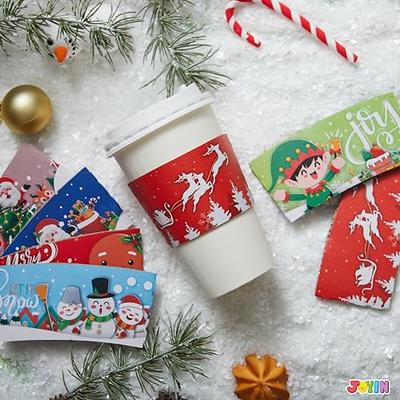 36pcs 9 oz Christmas Red and Green Plastic Drinking Cups