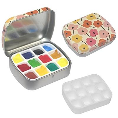 FABUNESS Porcelain Watercolor Palette, 2 Stackable Ceramic Artist Paint  Palette, Watercolor Mixing Tray for Watercolor Gouache Painting, 10 by 4.7  Inch, Rectangle - Yahoo Shopping