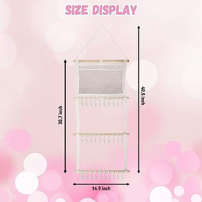 POVETIRE Headband Holder Hair Bows Organizer for Girls, Baby Hair  Accessories Organizer Storage Wall Hanging Decor for Toddler Girls Room -  Yahoo Shopping