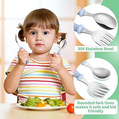 9 Piece Stainless Steel Kids Cutlery, Child and Toddler Safe