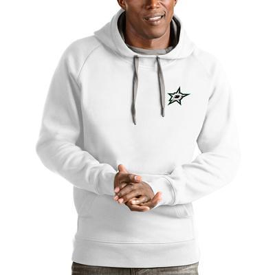 Women's Antigua Black Dallas Cowboys Victory Pullover Hoodie