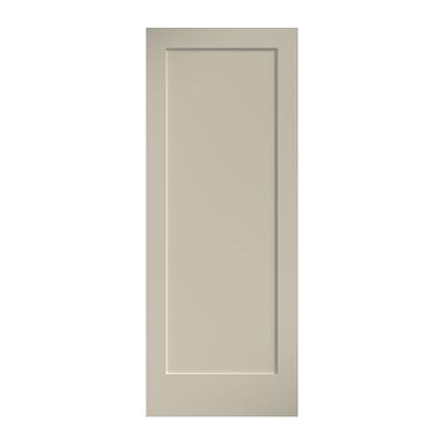 eightdoors 30 in. x 80 in. x 1-3/8 in. 1-Lite Solid Core Clear