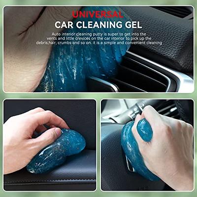 TICARVE Cleaning Gel for Car Cleaning Putty Car Slime for Cleaning Car  Detailing Putty Detail Tools Car Interior Cleaner Automotive Car Cleaning  Kits Keyboard Cleaner Blue Purple (2Pack), Cleaning Kits 