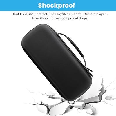 Voikoli Protective Eva Hard Shell Case Compatible with PlayStation  Portal Remote Player,Shockproof,Stylish and Durable (Black) : Electronics