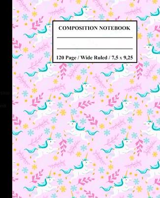 Classic Composition Notebook: (8.5x11) Wide Ruled Lined Paper Notebook  Journal (Dark Blue) (Notebook for Kids, Teens, Students, Adults) Back to  Scho (Paperback)