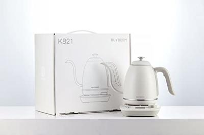 BUYDEEM Electric Gooseneck Kettle with Variable Temperature