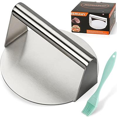 Burger Smasher Tool Stainless Steel Burger Press Non stick - Temu