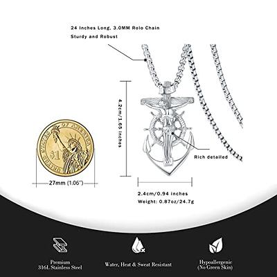 Faith Holy Cross Gold Pendant Making Charges Making Charges
