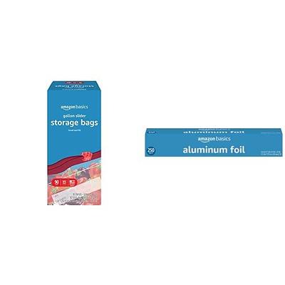 Basics Aluminum Foil, 250 Sq Ft, pack of 1 (Previously Solimo)