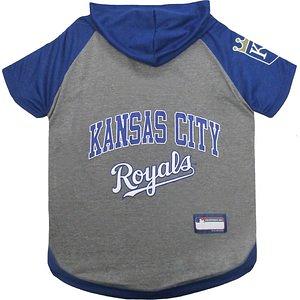 Women's Tiny Turnip Royal Kansas City Royals Tiara Heart T-Shirt
