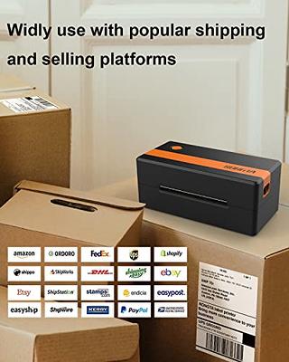 OFFNOVA Wireless Shipping Label Printer, 200mm/s Bluetooth Thermal