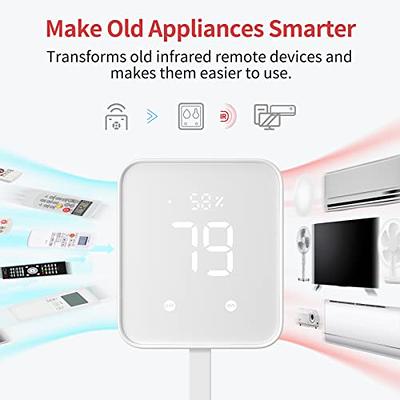 SwitchBot Automatic Curtain Opener - Bluetooth Remote Control Smart Curtain  with App/Timer, Upgraded High-Performance Motor, Add Hub to Work with