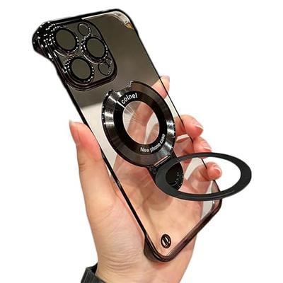 Amazon.com: CoverON Ring Phone Cover Designed for Samsung Galaxy A12 Case,  Clear Hard Back Rubber Grip Kickstand Magnetic Mount Compatible - Black :  Cell Phones & Accessories
