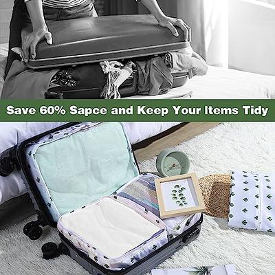 7pcs Travel Storage Bags Portable Essential Suitcases Packing Bag Case For  Clothes Shoes Makeup Luggage Organizer