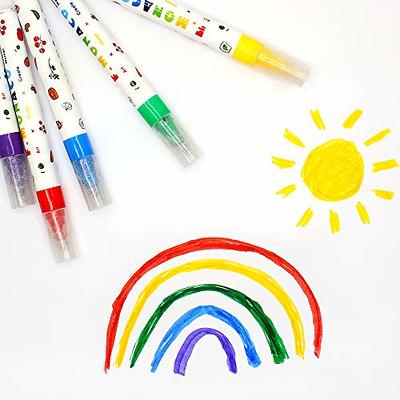  Lebze Washable Markers for Kids Ages 2-4 Years, 12