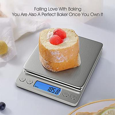 RESHY High Precision 5kg x 0.1g Lab Scale Digital Kitchen Scale Large Food Gram Scale Industrial Counting Scale Jewery Scientific Scale,for