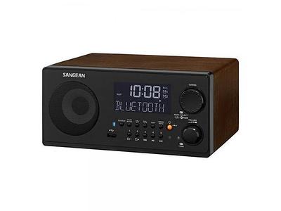 Sangean FM-RBDS /AM/ USB Bluetooth Digital Tabletop Radio with Remote  WR22BK 