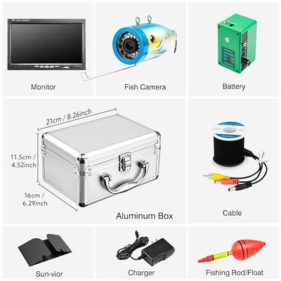 Rechargeable Fishing Finder Battery for Underwater Camera, 4500mAh