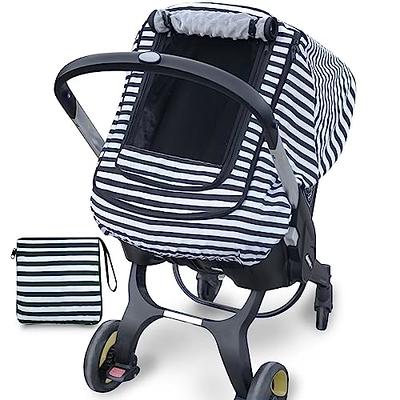 Car Seat Canopy- Cotton Baby Car Seat Covers has Peep Windows and  Breathable Mesh( Carrying Pouch for Easy Storage)- Stretchy Car Seat Covers  for Babies Fit All Baby Car Seat - Yahoo