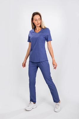 Medical Nursing Scrub Summer UNIFORMS Men Women Unisex Top Blouse nurse  dental