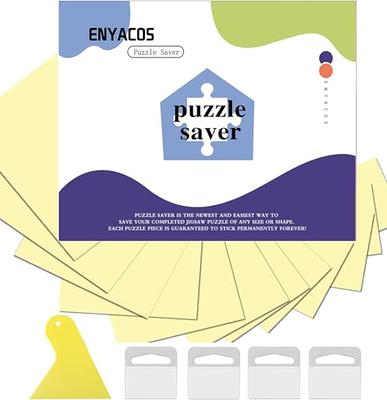 GHHKUD Jigsaw Puzzle Glue,300ML Puzzle Glue Clear with Applicator Brushes  for Puzzle Paper Wood, Replace Puzzle Saver Sealer for Over Thousands  Pieces of Puzzle Glue Sheets Accessories Tools (Blue) - Yahoo Shopping