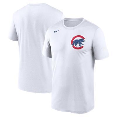 Men's Fanatics Branded Black Chicago Cubs Pride Logo T-Shirt