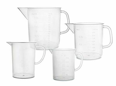 1 Gallon Measuring Cup Pitcher 134oz Extra Large Plastic Measuring