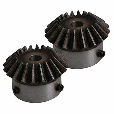 CNBTR Tapered Bevel Gear Wheel 45# Steel Bevel Miter Gear 90 Degrees 2  Module 20T 8mm Hole Dia Pack of 2 - Yahoo Shopping