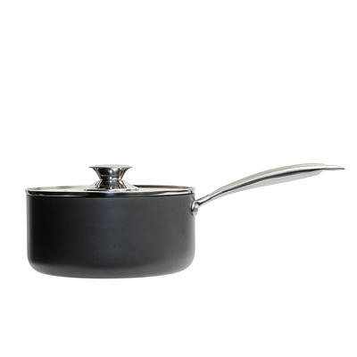 3 Qt Hard Anodized Aluminum Covered Sauce Pan