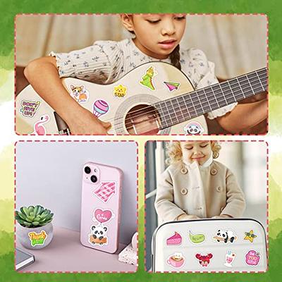 100 Pcs Stickers Pack Colorful Waterproof Stickers, Cute Aesthetic  Stickers. Laptop, Water Bottle, Phone, Skateboard Stickers For Teens Girls  K