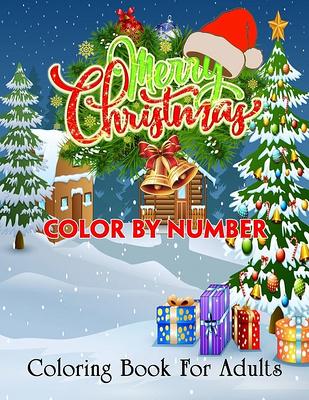 Creative Haven Christmas Color by Number [Book]