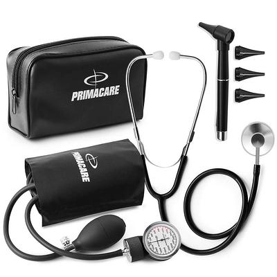 PRIMACARE Pediatric Blood Pressure Kit, Aneroid Sphygmomanometer and  Stethoscope Kit, Stethoscope and Blood Pressure Cuff Set DS-9194 - The Home  Depot