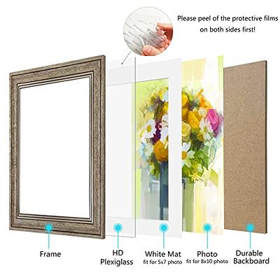 LUCKYLIFE Picture Frame Set 10-Pack, Gallery Wall Frame Collage