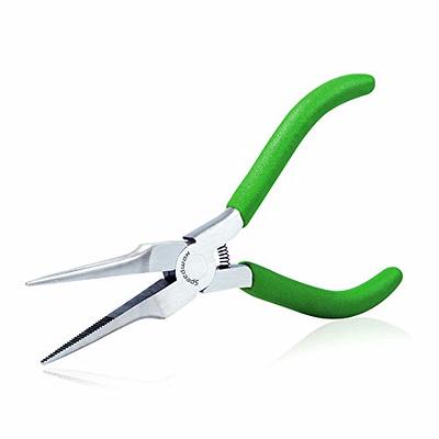 WORKPRO 2-Piece 6 Mini Needle Nose Pliers Set Long Nose Pliers