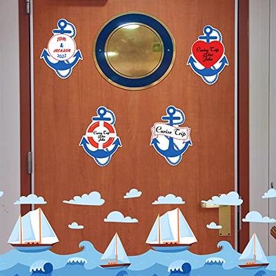 8 Pcs Cruise Ship Door Decorations Anchor Cruise Door Magnets Car Magnet  Stickers Fridge Door Magnets Decor for Carnival Cruise Refrigerator Door -  Yahoo Shopping