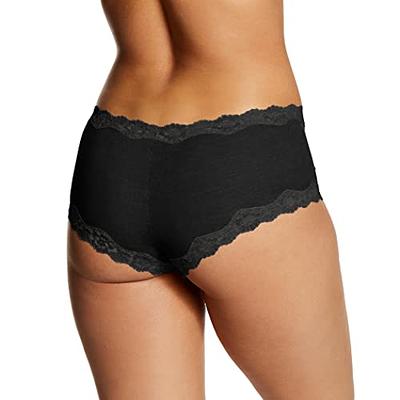 Maidenform Women's Underwear Pack, Low-Rise Cheeky Fit, Scalloped Lace  Hipsters, 3-Pack, Black - 3 Pack, Small : : Clothing, Shoes &  Accessories