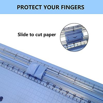 Portable Paper Cutter Paper Craft Slide Ruler Projects Cutting A4 Paper  Cutter for Tool Coupons Label Photo Cardstock 