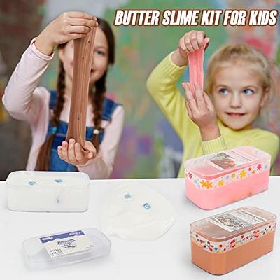  Mini Butter Slime kit 40 Pack, with Unicorn, Candy, Fruit, ice  Cream Slime Accessories etc, Soft and Non-Sticky, Cute Educational Toy for  Kids, for Girls Boys Kids Party Stress Relief Toys 