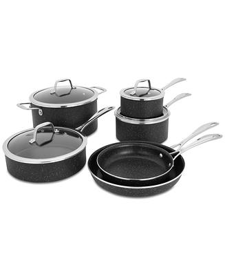 Calphalon Classic Hard-Anodized Nonstick Cookware Set, 11 pc. - Grey