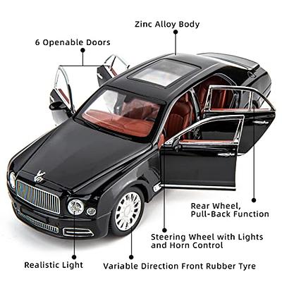  BDTCTK 1/32 Rolls-Royce Phantom Model Car,Zinc Alloy Pull Back  Toy car with Sound and Light for Kids Boy Girl Gift(White) : Toys & Games