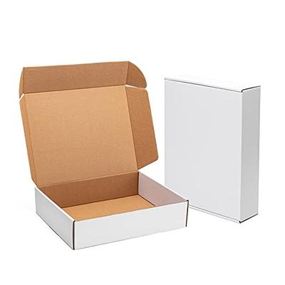 Ireer 60 Pcs 11 x 8 x 2 Inch Small Shipping Boxes Corrugated Cardboard  Christmas Gift Boxes Brown Mailer Boxes Literature Mailer Boxes for Small  Business, Flat Box Empty Packing Boxes - Yahoo Shopping