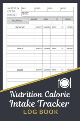 Calorie counting logbook