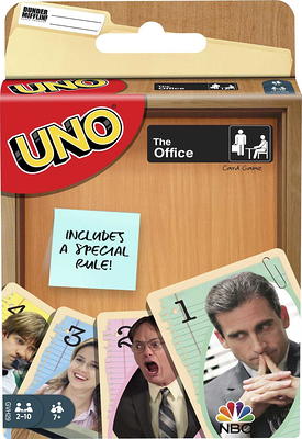 UNO The Office Card Game for Teens & Adults for Game Night with Special  Rule for 2-10 Players - Yahoo Shopping