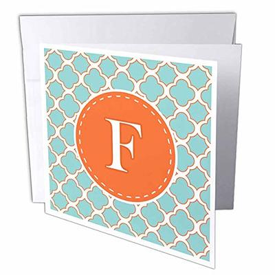 RosanneBeck Collections White Note Cards - Floral Crest Monogram - R