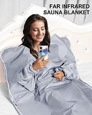 Aukivon Sauna Blanket Portable Infrared Sauna for Home Relaxation