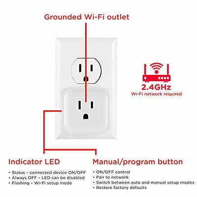 UltraPro Smart Plug WiFi Outlet, Smart Home, Smart Switch, Dual