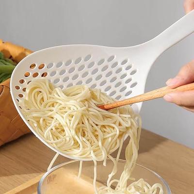 Silicone Pasta Noodle Spoon Pasta Scoop Colander Noodle Spaghetti