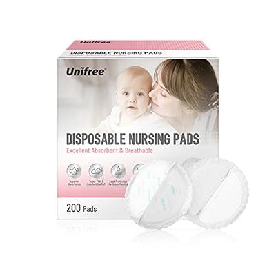 Unifree Disposable Nursing Pads, Breast Pads for Breastfeeding, Superior  Absorbency&Ultra Soft Leakproof Design, Postpartum Essentials,200 Count -  Yahoo Shopping